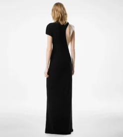 ASYMMETRIC EVENING DRESS