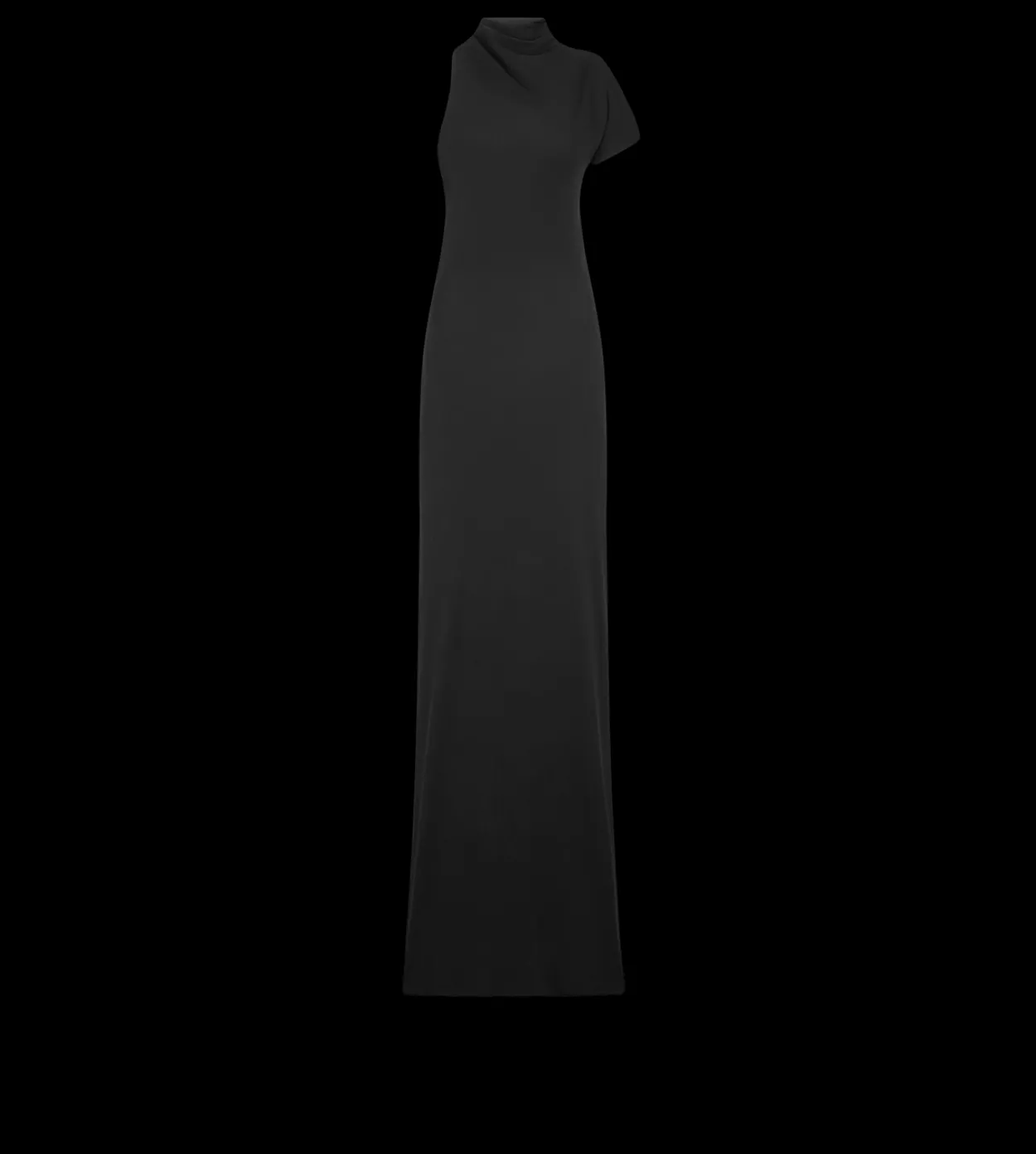 ASYMMETRIC EVENING DRESS