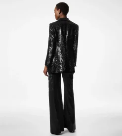 "BIANCA" SINGLE BREASTED PEAK LAPEL JACKET