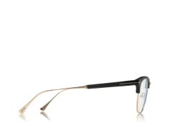 BLUE BLOCK BROWLINE OPTICALS