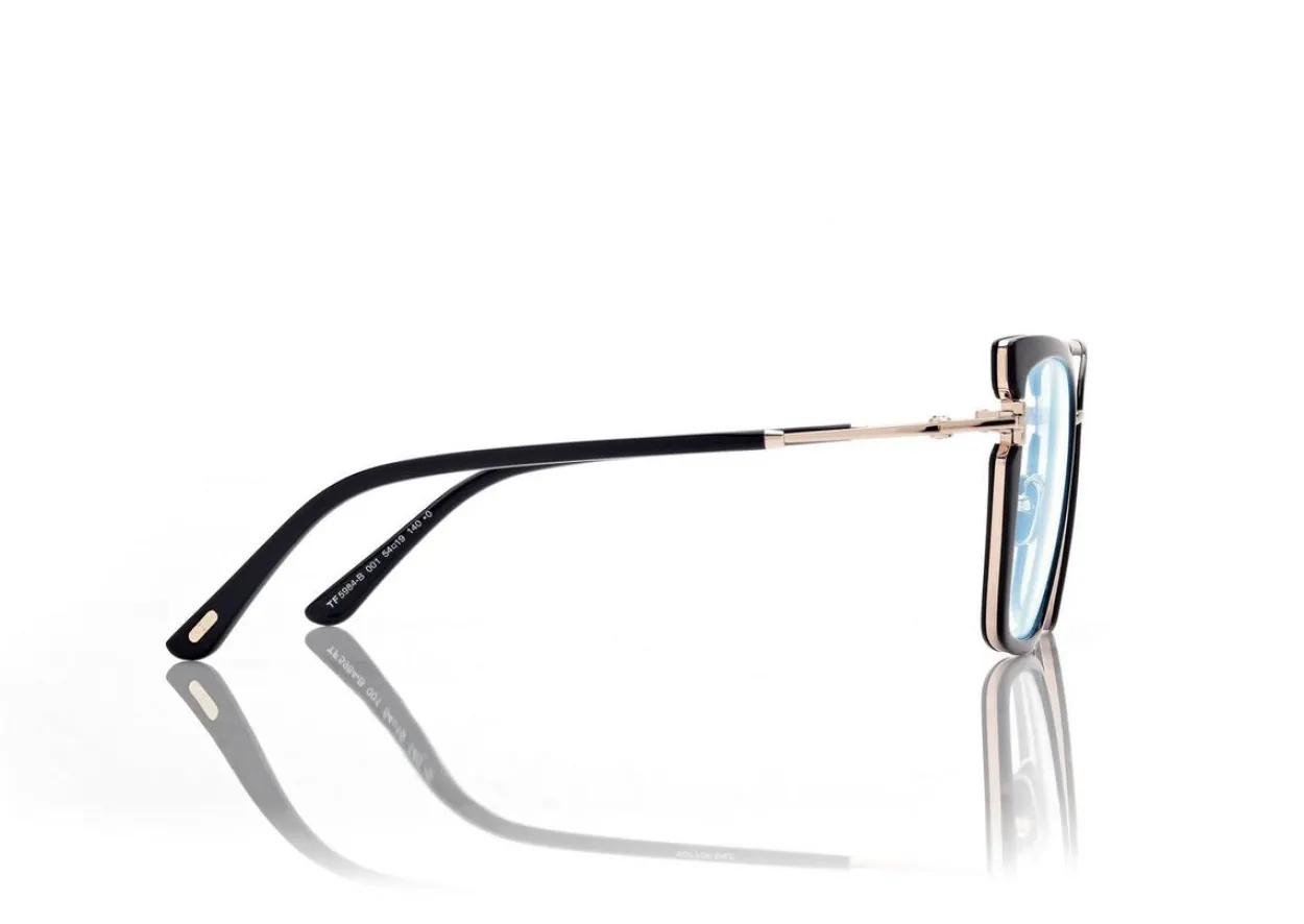 BLUE BLOCK BUTTERFLY OPTICALS