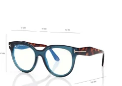 BLUE BLOCK BUTTERFLY OPTICALS