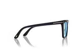 BLUE BLOCK CAT EYE OPTICALS WITH CLIP ON SUNGLASSES