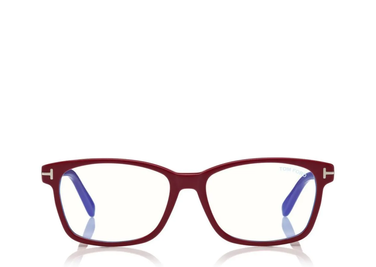 BLUE BLOCK CLASSICAL RECTANGULAR OPTICALS