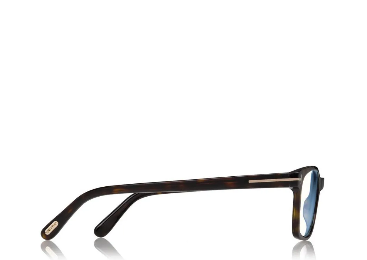 BLUE BLOCK CLASSICAL RECTANGULAR OPTICALS