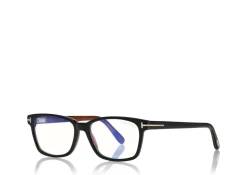 BLUE BLOCK CLASSICAL RECTANGULAR OPTICALS