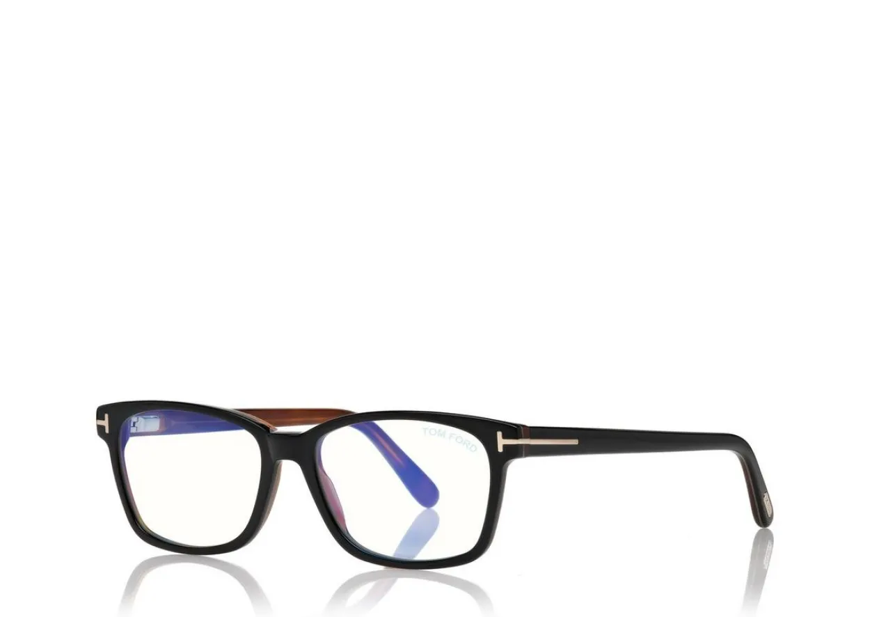 BLUE BLOCK CLASSICAL RECTANGULAR OPTICALS