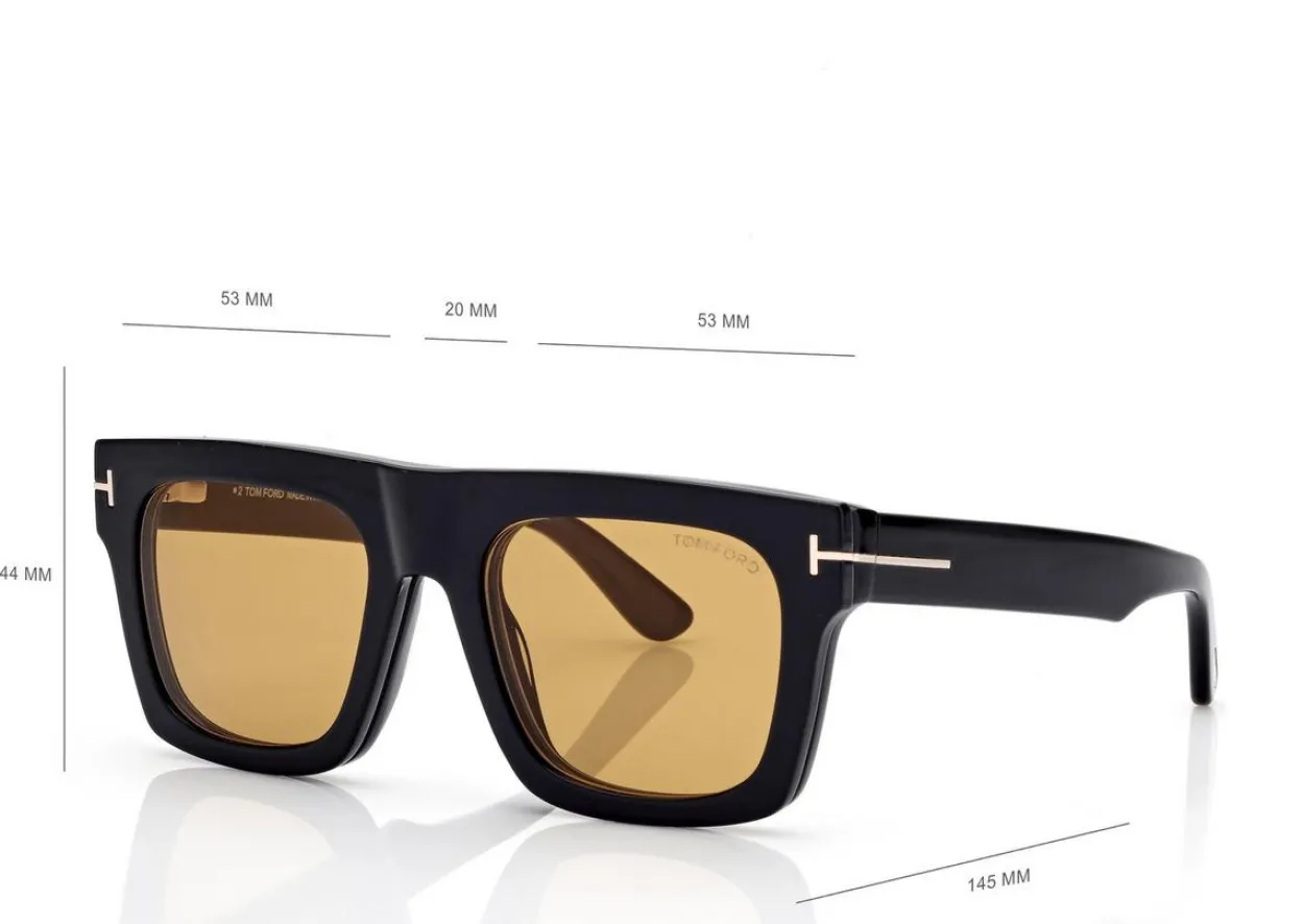 BLUE BLOCK FAUSTO OPTICALS WITH CLIP ON SUNGLASSES