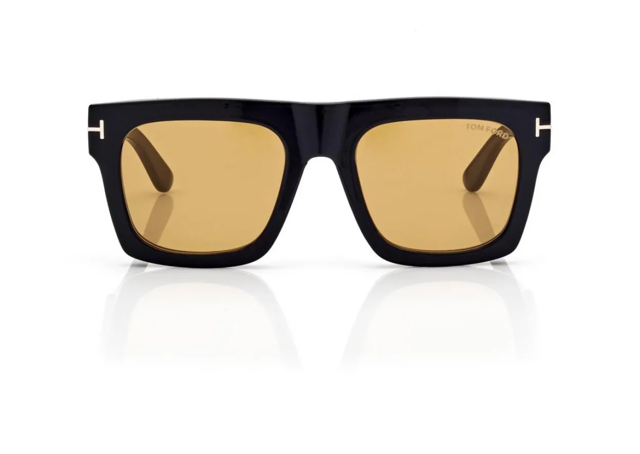 BLUE BLOCK FAUSTO OPTICALS WITH CLIP ON SUNGLASSES