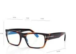 BLUE BLOCK RECTANGULAR OPTICALS