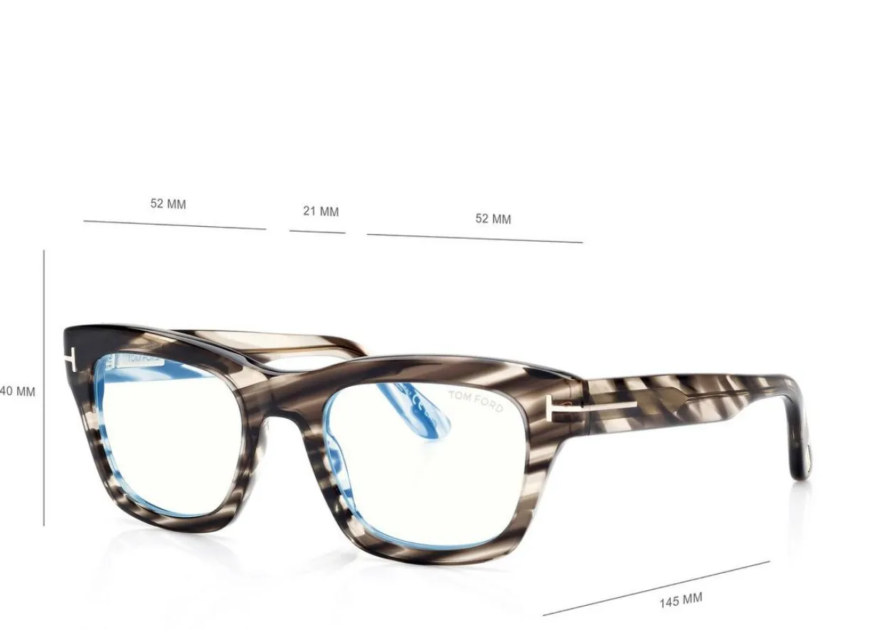 BLUE BLOCK RECTANGULAR OPTICALS