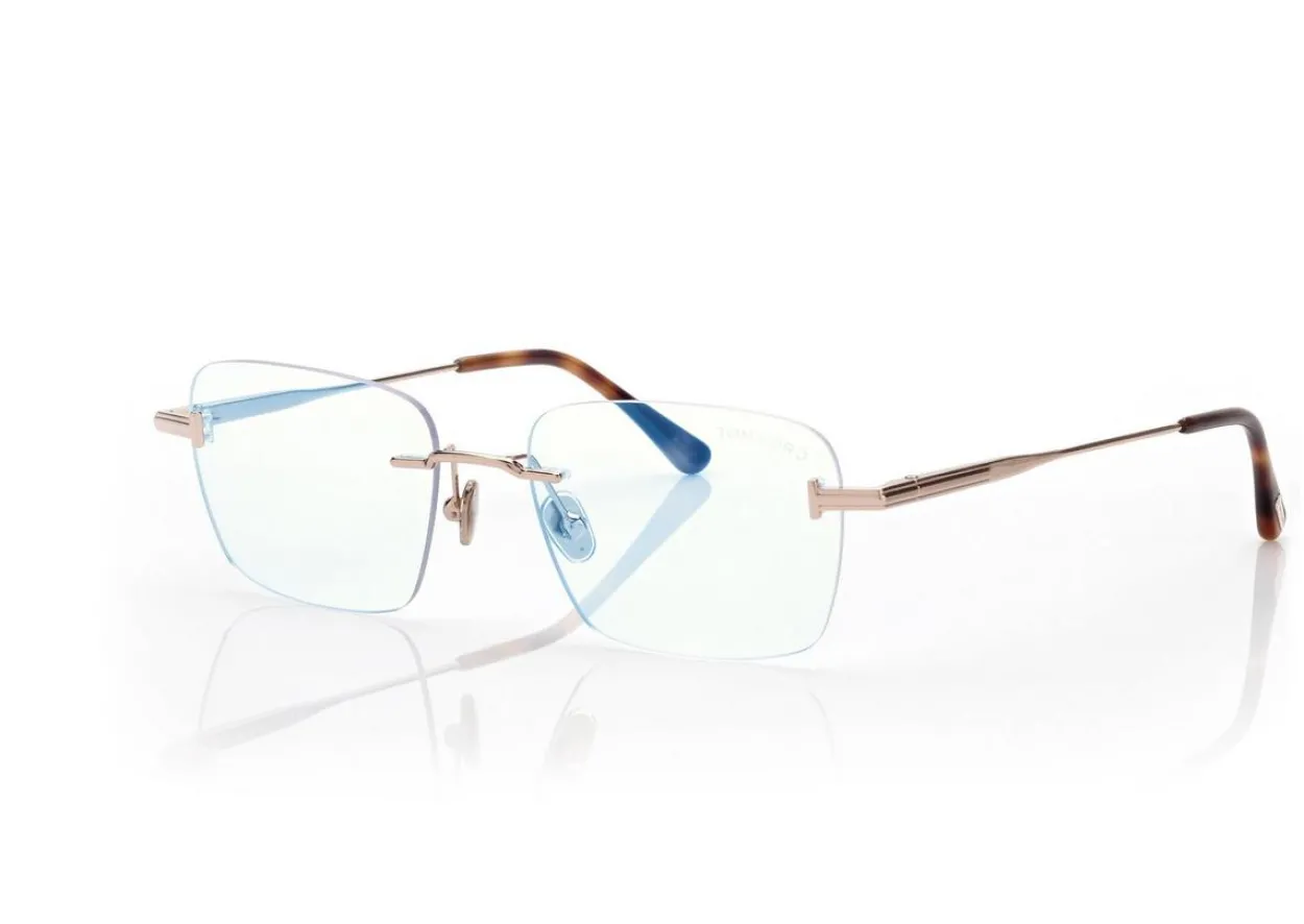 BLUE BLOCK RECTANGULAR OPTICALS