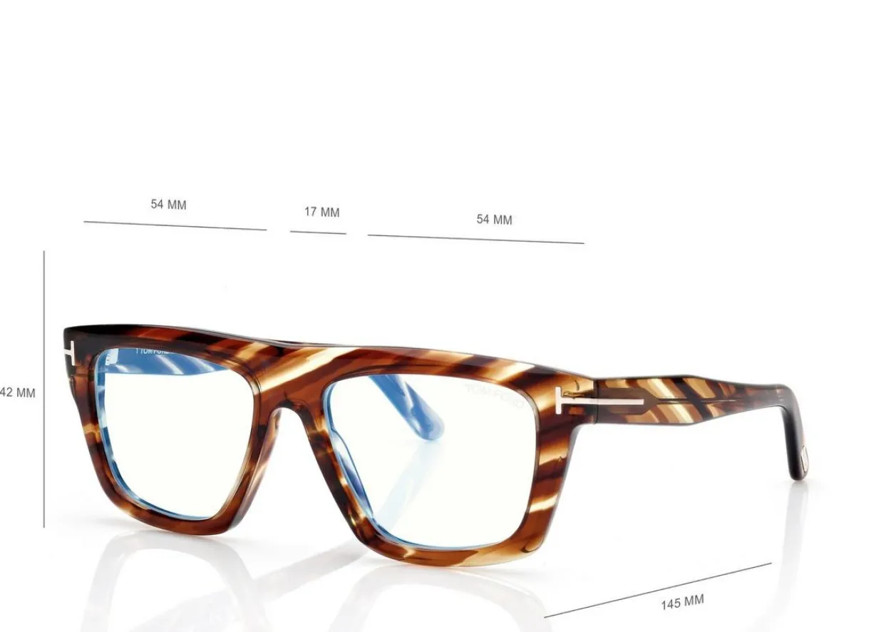 BLUE BLOCK RECTANGULAR OPTICALS