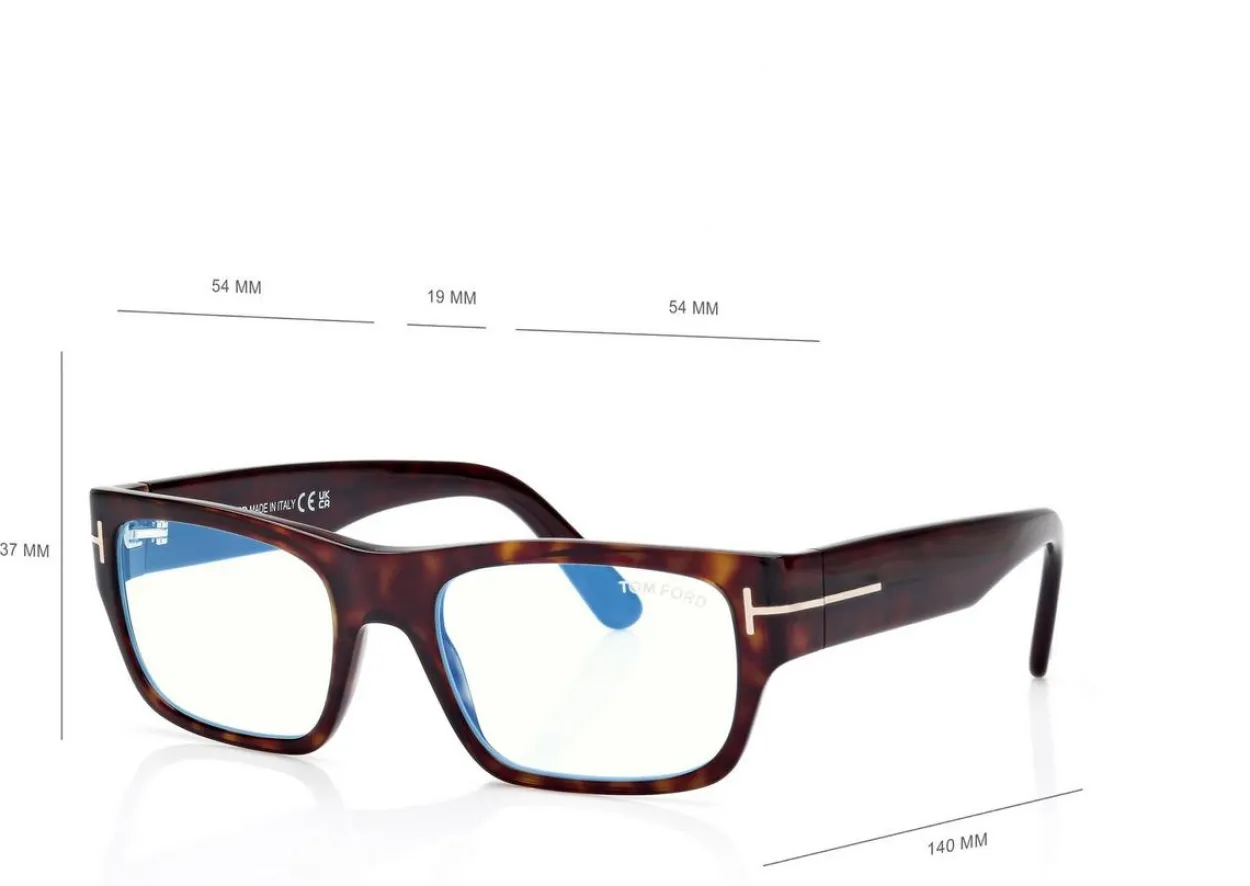 BLUE BLOCK RECTANGULAR OPTICALS