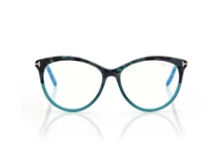 BLUE BLOCK ROUND OPTICALS