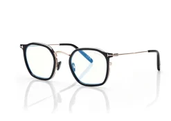 BLUE BLOCK ROUND OPTICALS