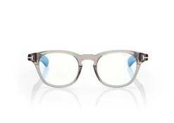 BLUE BLOCK ROUND OPTICALS