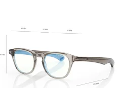 BLUE BLOCK ROUND OPTICALS