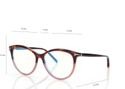 BLUE BLOCK ROUND OPTICALS