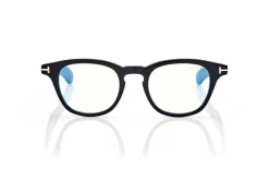 BLUE BLOCK ROUND OPTICALS