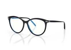 BLUE BLOCK ROUND OPTICALS
