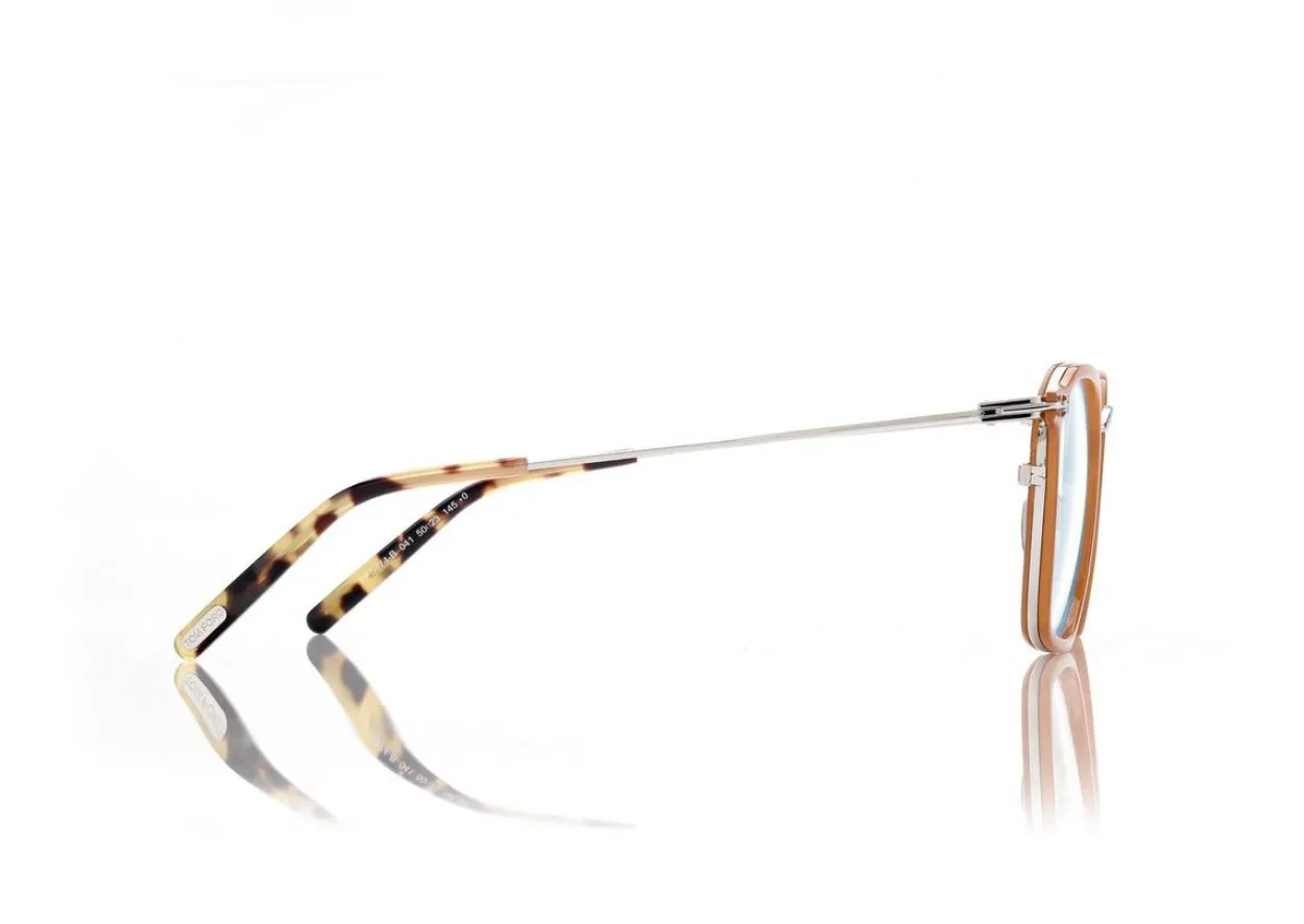 BLUE BLOCK ROUND OPTICALS