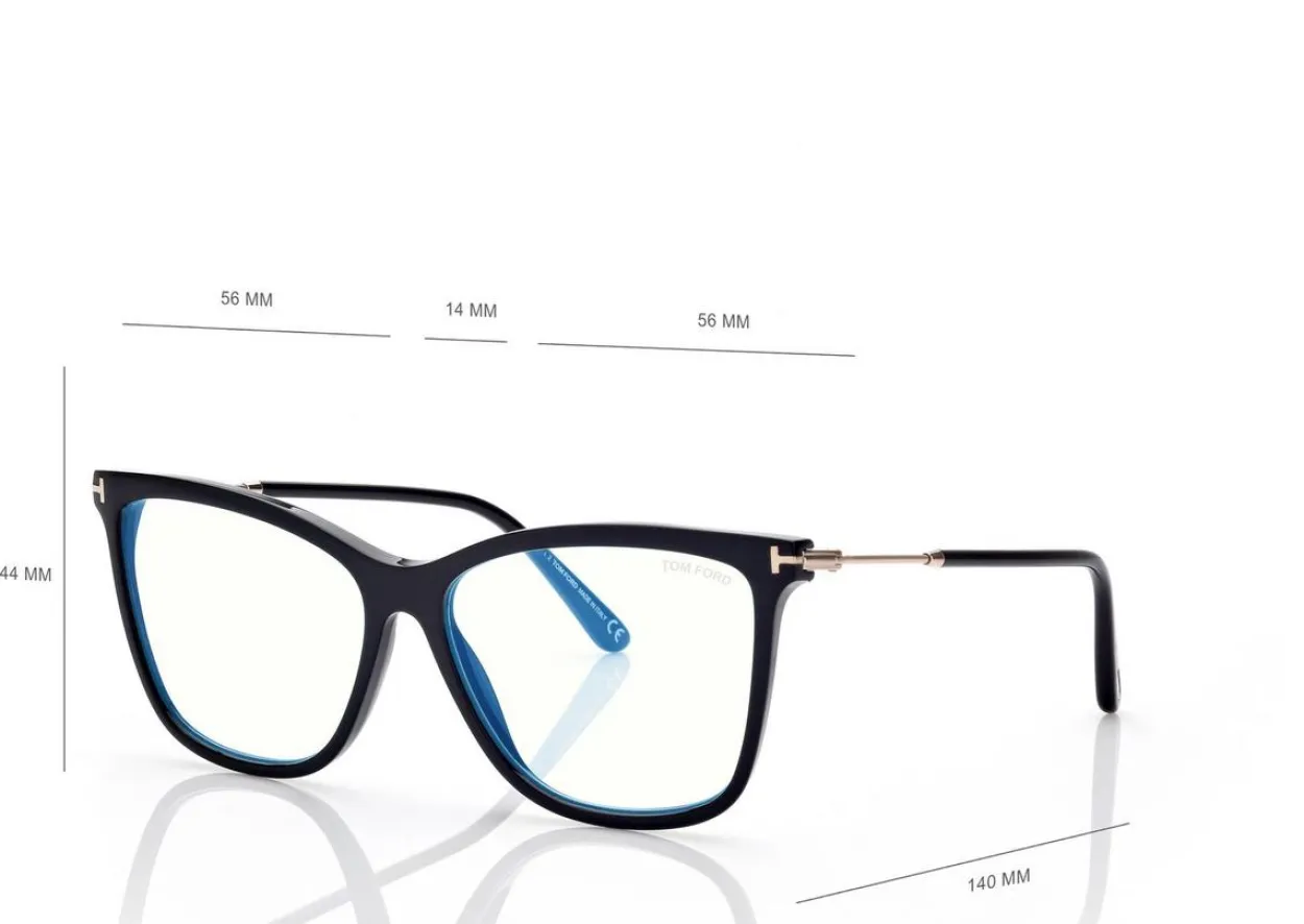 BLUE BLOCK SOFT CAT EYE OPTICALS CLIP ON SUN