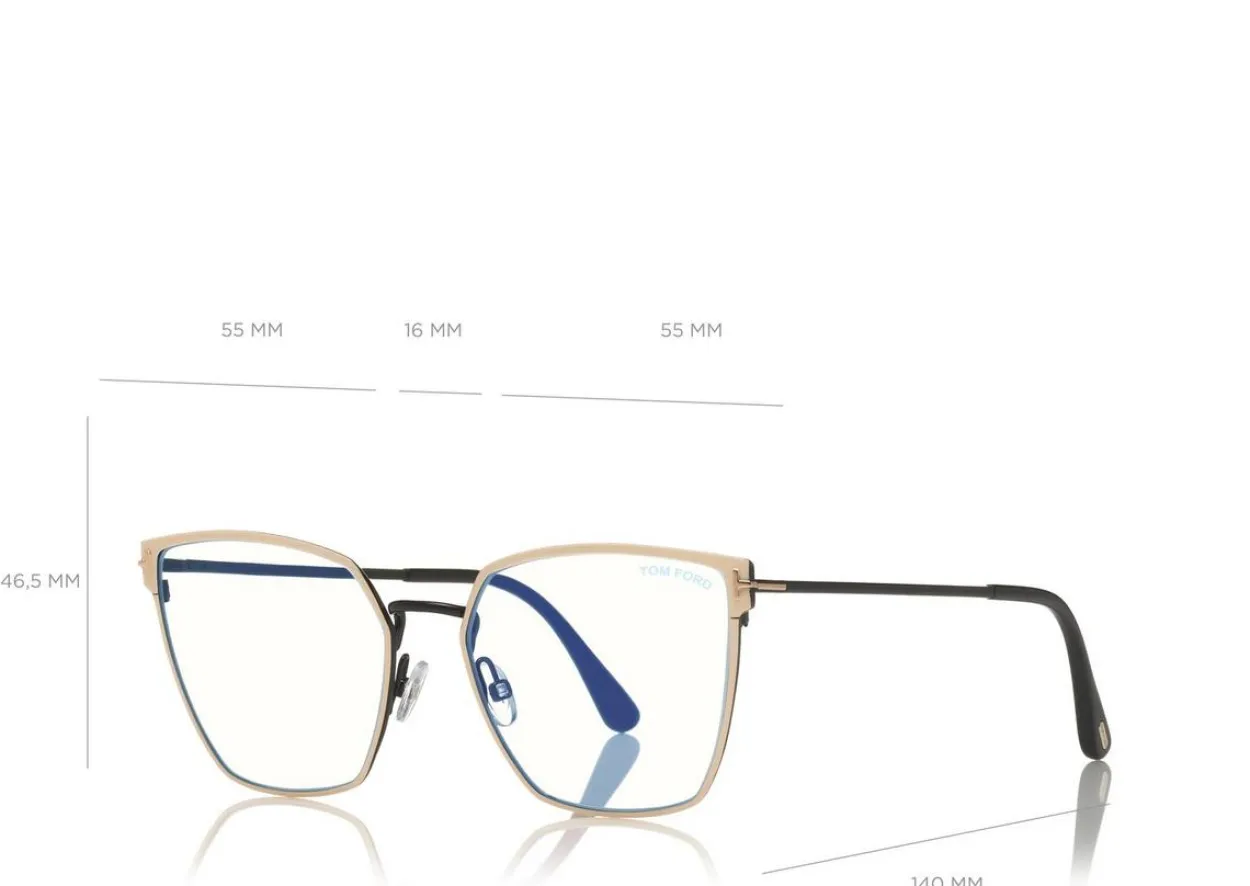 BLUE BLOCK SOFT SQUARE OPTICALS