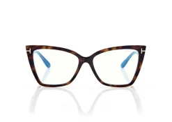 BLUE BLOCK SQUARE CAT EYE OPTICALS