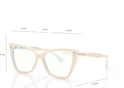 BLUE BLOCK SQUARE CAT EYE OPTICALS