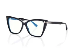 BLUE BLOCK SQUARE CAT EYE OPTICALS