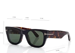 BLUE BLOCK SQUARE OPTICALS WITH CLIP ON SUNGLASSES