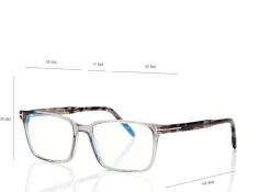 BLUE BLOCK SQUARE OPTICALS