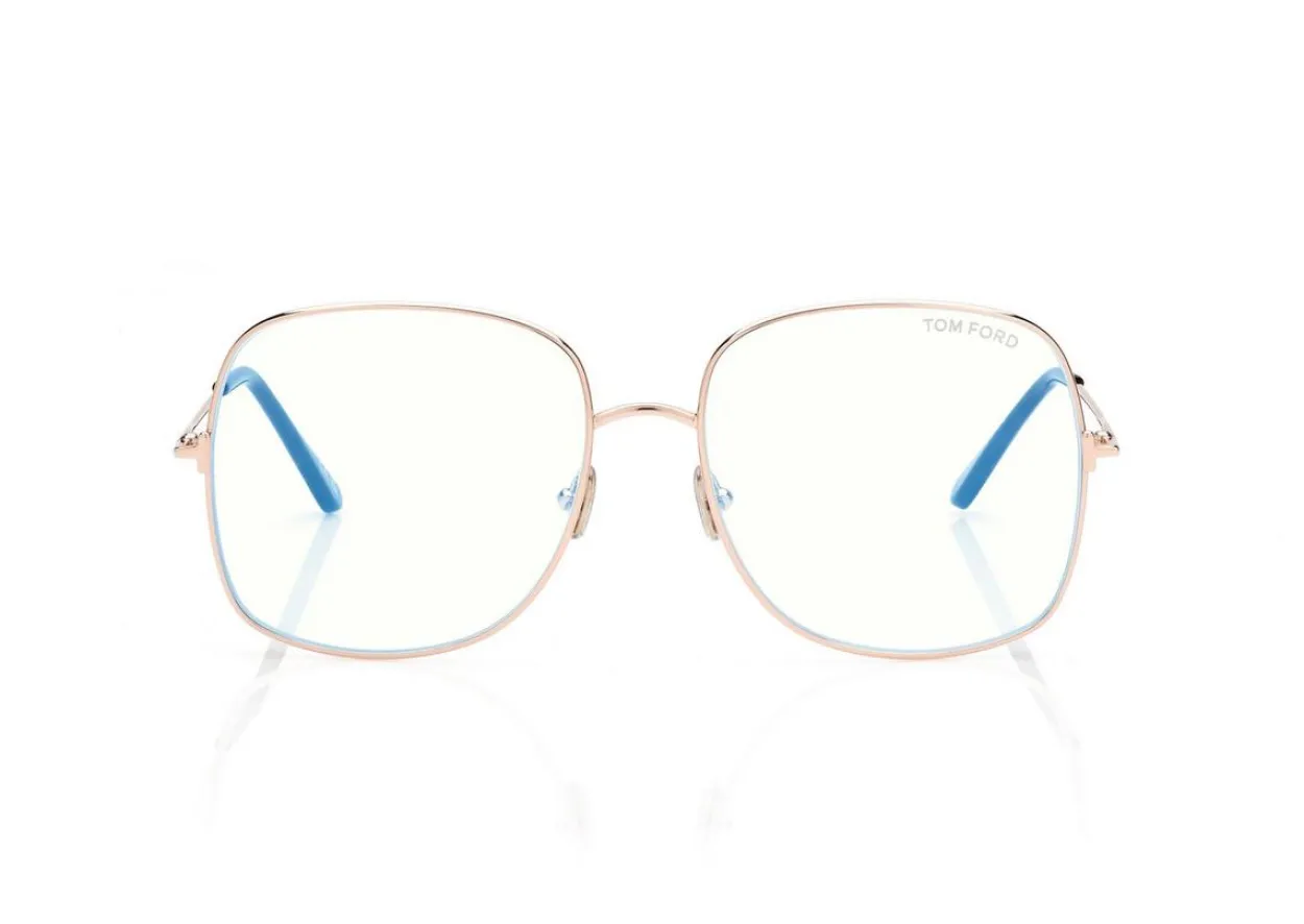 BLUE BLOCK SQUARE OPTICALS