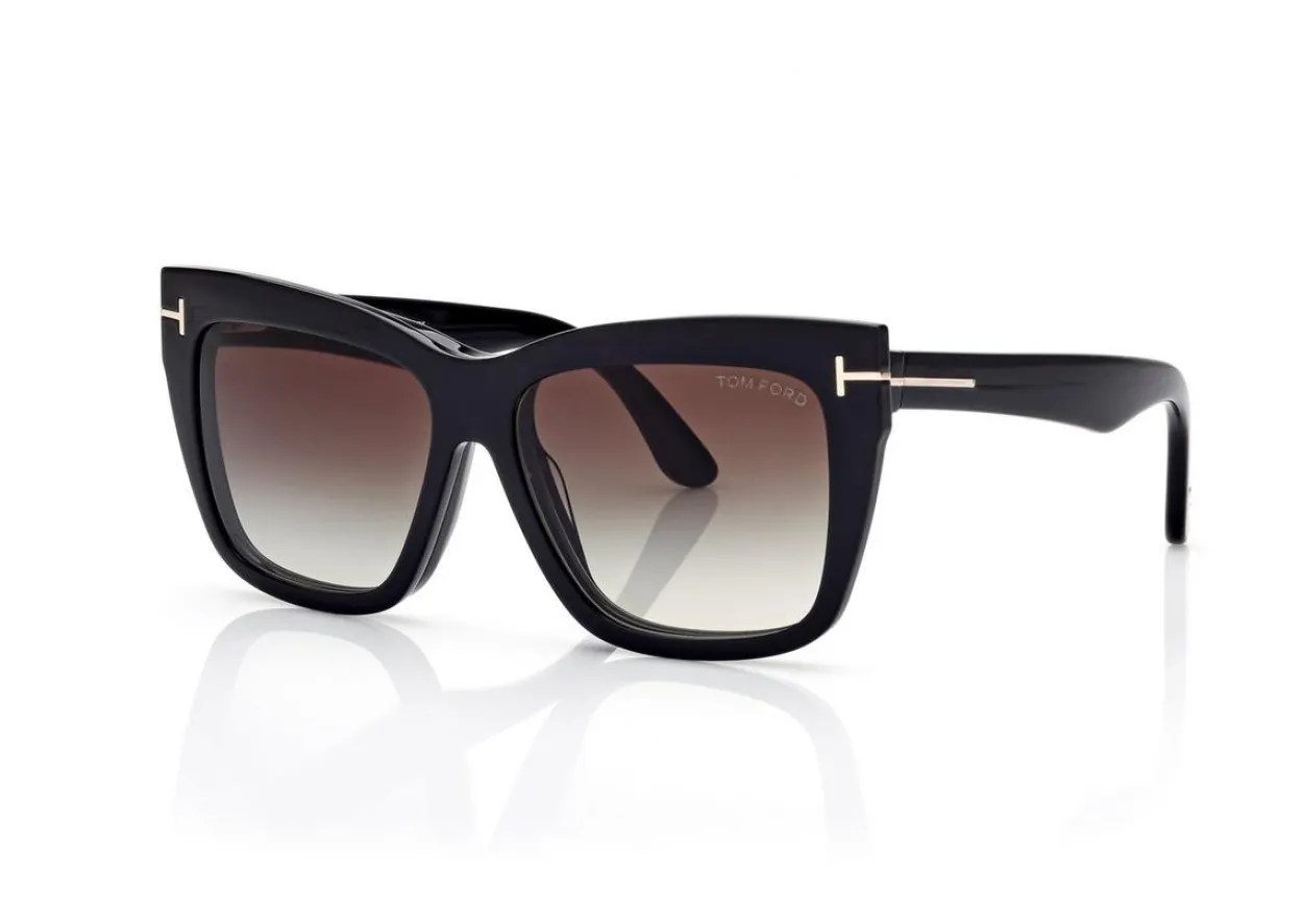 BLUE BLOCK SQUARE OPTICALS WITH CLIP ON SUNGLASSES