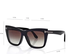 BLUE BLOCK SQUARE OPTICALS WITH CLIP ON SUNGLASSES