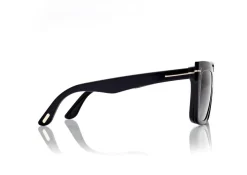 BLUE BLOCK SQUARE OPTICALS WITH CLIP ON SUNGLASSES
