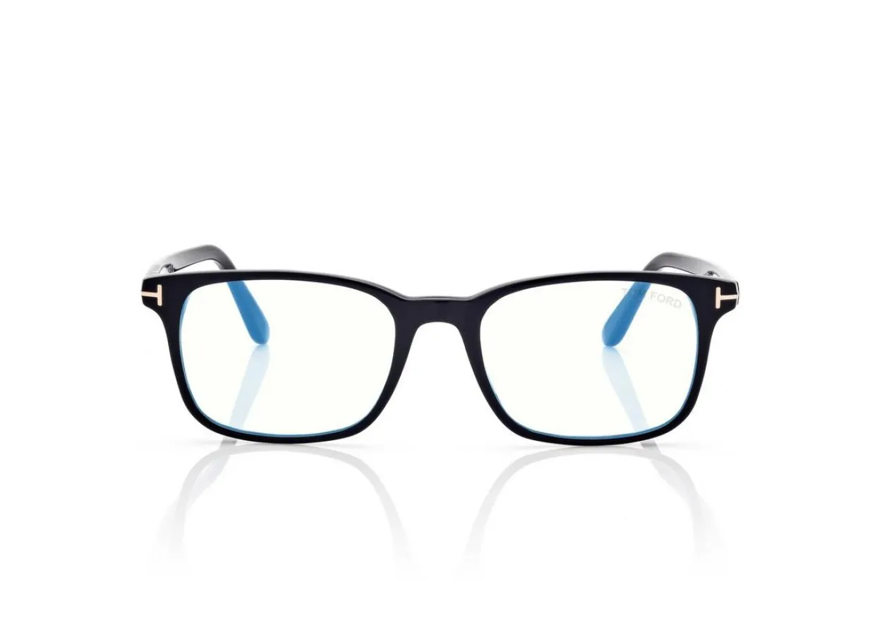 BLUE BLOCK SQUARE OPTICALS