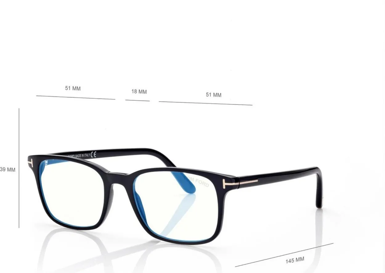 BLUE BLOCK SQUARE OPTICALS