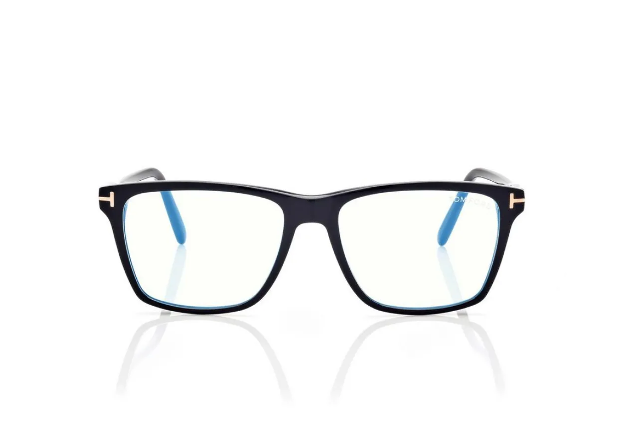BLUE BLOCK SQUARE OPTICALS