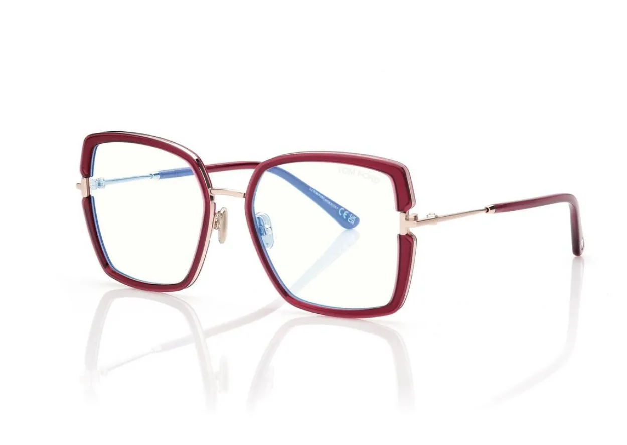BLUE BLOCK SQUARE OPTICALS