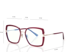 BLUE BLOCK SQUARE OPTICALS