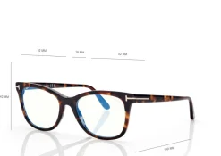 BLUE BLOCK SQUARE OPTICALS