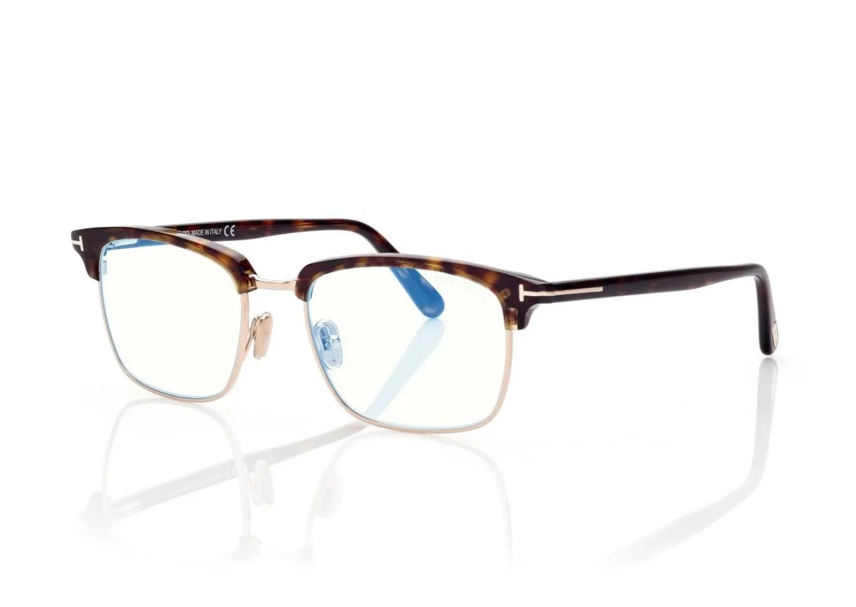 BLUE BLOCK SQUARE SHAPE OPTICALS