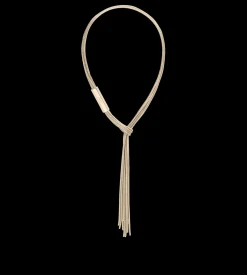 BRASS AXIS NECKLACE