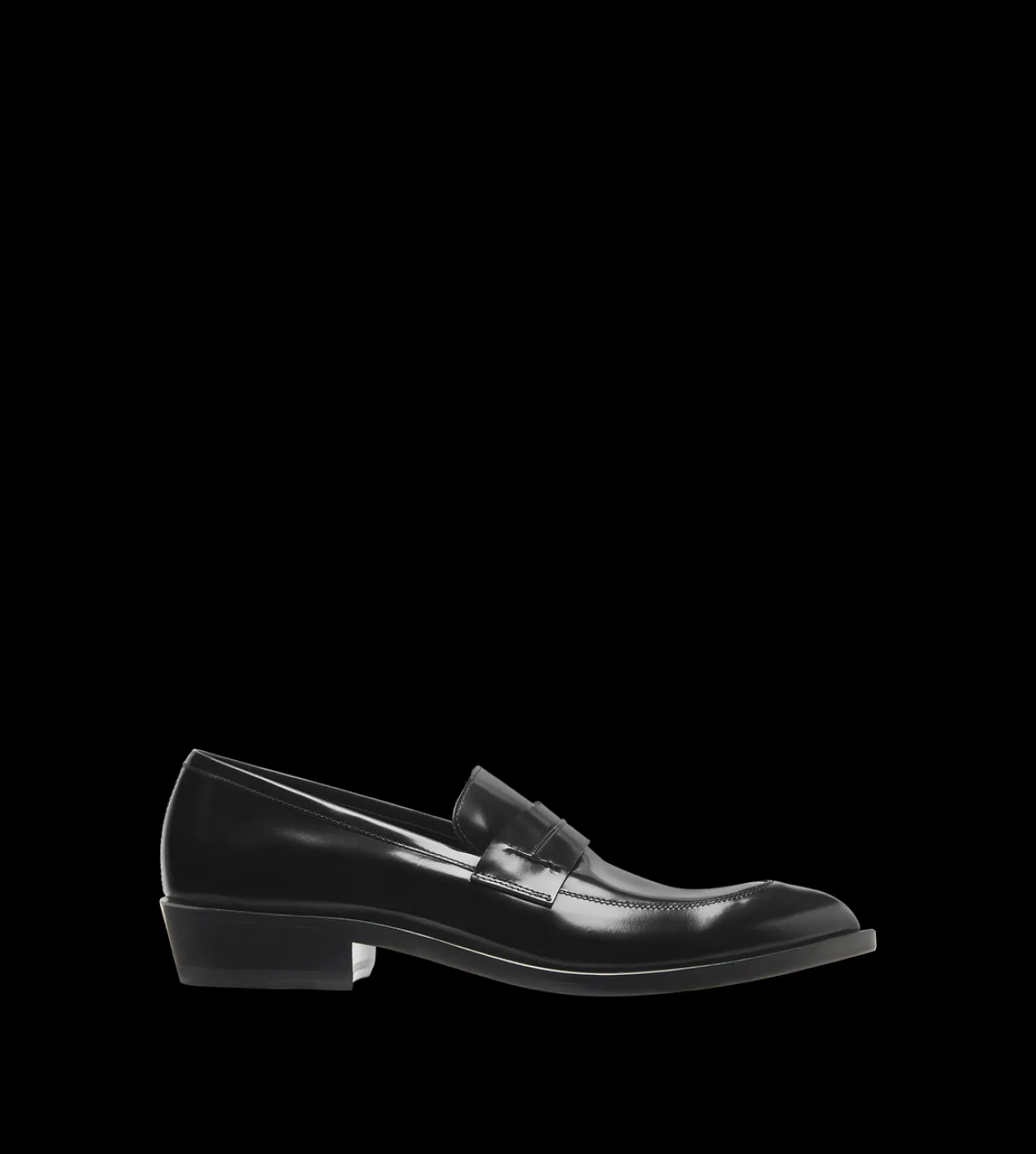 BRUSHED LEATHER EVA LOAFER