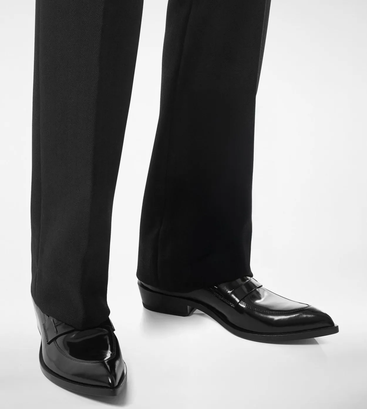 BRUSHED LEATHER EVA LOAFER