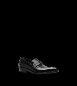 BRUSHED LEATHER EVA LOAFER