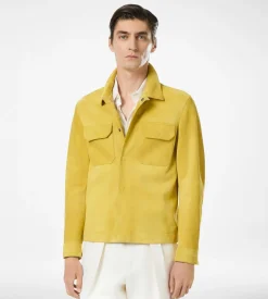 BRUSHED SUEDE OUTERSHIRT