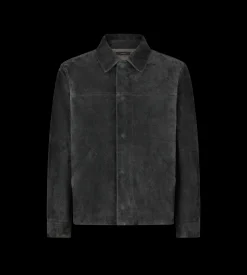 BRUSHED SUEDE WORKWEAR JACKET